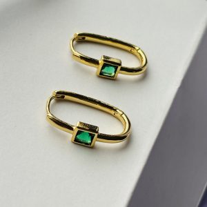 Emerald Earrings